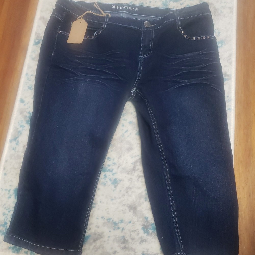 Hipstar Womens Denim Capri
